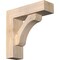 Ekena Millwork Legacy Block Smooth Bracket w/ Offset Brace, Douglas Fir, 5 1/2"W x 18"D x 18"H BKT0604X18X18LEC05SDF - alternate 1